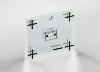 Optical calibration plate