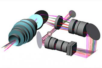 Modeling and simulation of an optical system