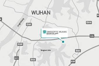 Anfahrt Swissoptic Wuhan