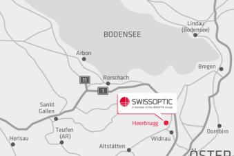 Situation SwissOptic Heerbrugg